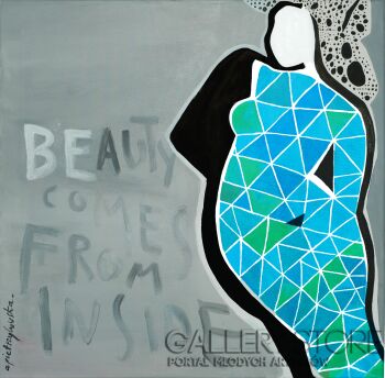 First726 Last726-Beauty Comes From Inside-Giclee