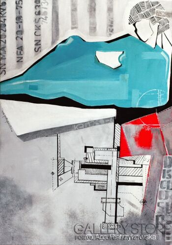 First726 Last726-Warszawa w Budowie-Giclee