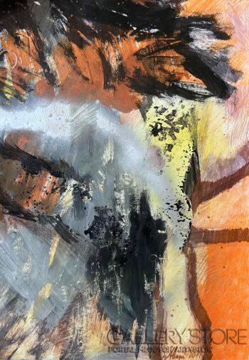 First33663 Last33663-"Agent Orange"-Technika mieszana