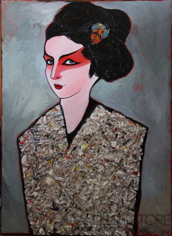 First33663 Last33663-"Kabuki"-Akryl