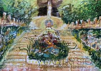 First33663 Last33663-"Parc Guell"-Technika mieszana