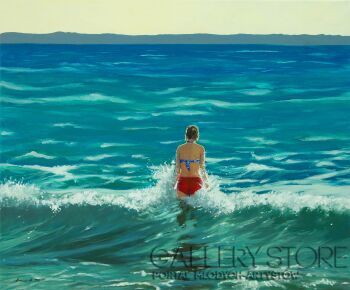 First26335 Last26335-I watch the waves-Akryl