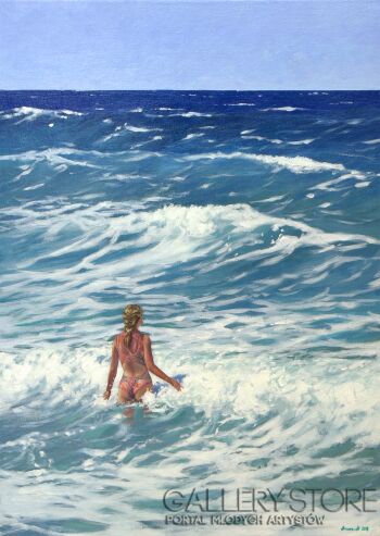 First26335 Last26335-I watch the waves II-Akryl