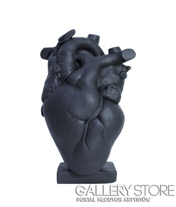 First26944 Last26944-BLACK HEART-Rzeźby