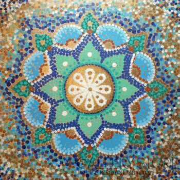 First31248 Last31248-Mozaikowa Mandala Pięknej Przyszłości-Akryl