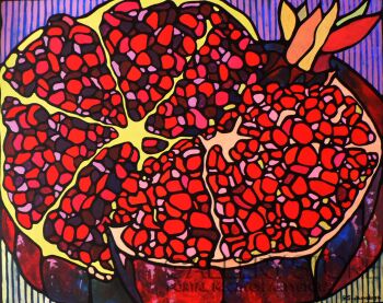 First28480 Last28480-Pomegranates_2-Akryl
