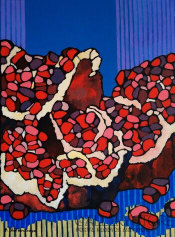 First28480 Last28480-Pomegranates-Akryl