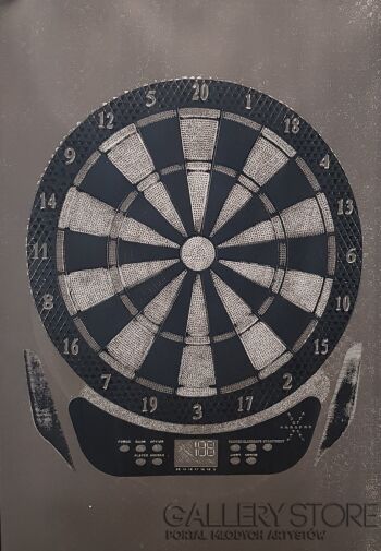 First27137 Last27137-"DART-black-gray"-Plakaty