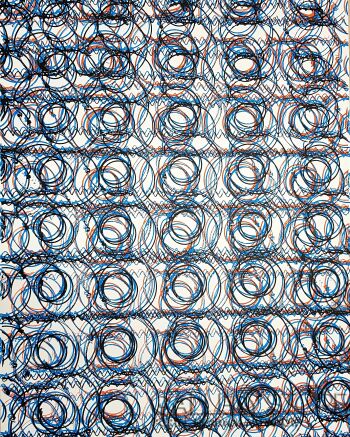 First27137 Last27137-Neon in blue-Plakaty