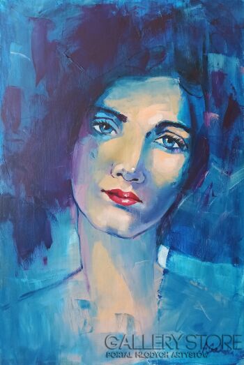 First207 Last207-Portret Damy. Dziewiąty-Olej