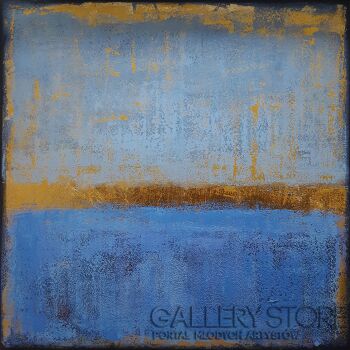 First35426 Last35426-Different Shades of Blue-Technika mieszana