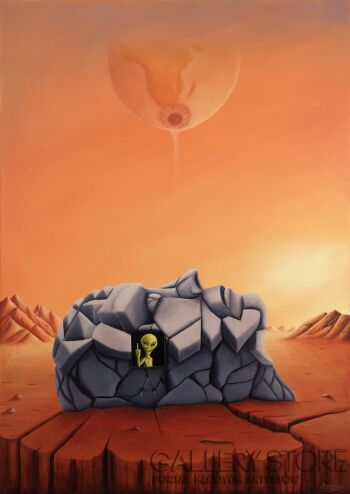 First33995 Last33995-Face on Mars-Akryl
