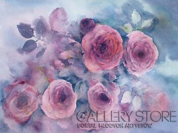 First26826 Last26826-ROSES. ROSES. 2020.024-Akwarela