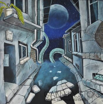 First31965 Last31965-''LOVECRAFT'S LA RUE 13'' cykl ''Nie tak odległe..''''-Akryl