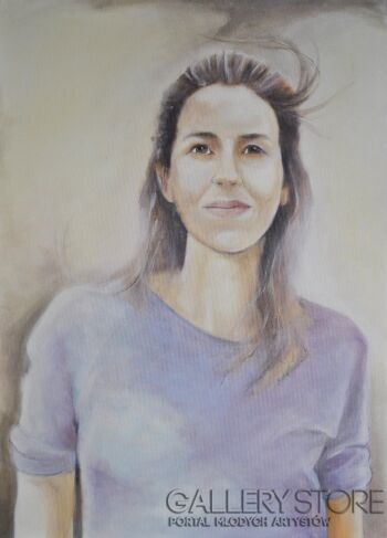 First31965 Last31965-''PORTRET KOBIETY''-Olej