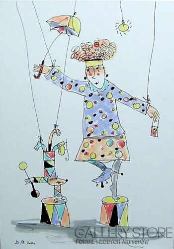 First27147 Last27147-Cyrkowe marionetki...-Rysunek