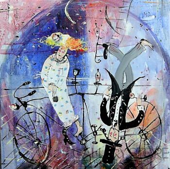 First27147 Last27147-Tandem dla dwojga zakochanych...-Akryl