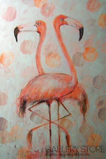 First27147 Last27147-Zakochane flamingi.....-Akryl