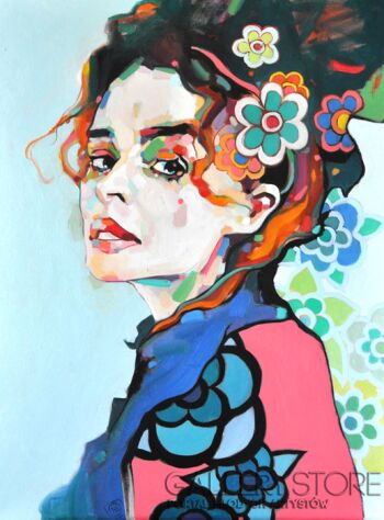 First27262 Last27262-Daisy-Giclee
