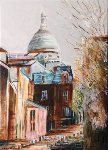 First32193 Last32193-Montmartre XXXI-Olej