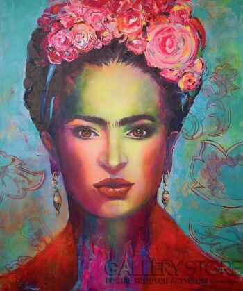 First29892 Last29892-"Frida- Viva La Vida"-Akryl