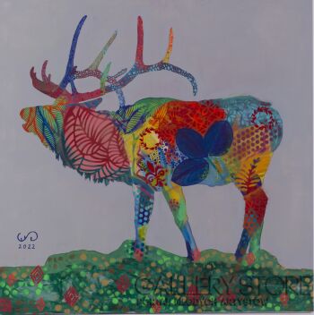First304 Last304-Deer-Giclee