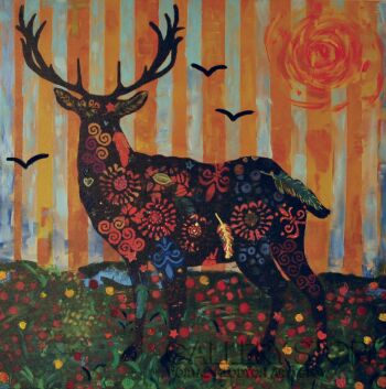 First304 Last304-Jeleń II-Giclee
