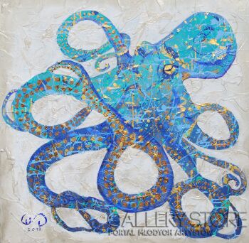 First304 Last304-Ośmiornica -Giclee