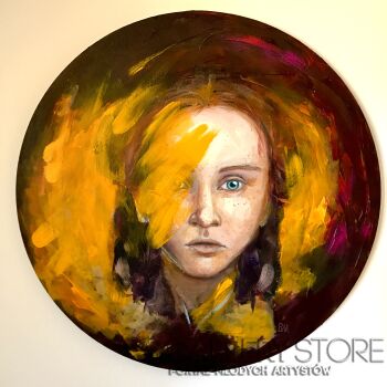 First29227 Last29227-Portret dziewczyny-Akryl