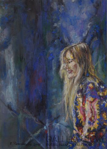 First36631 Last36631-Letni portret-Technika mieszana