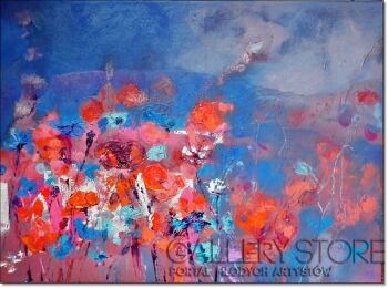 First190 Last190-Evening Meadow, june 2013, oil canvas -Olej