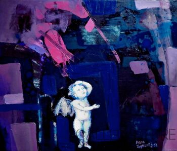 First190 Last190-FORGIVENESS 1, year 2013, oil canvas-Olej