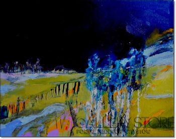 First190 Last190-VILLAGE 1 , 2013,Oil on canvas-Olej