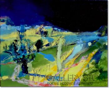 First190 Last190-VILLAGE 2 , 2013,Oil on canvas-Olej
