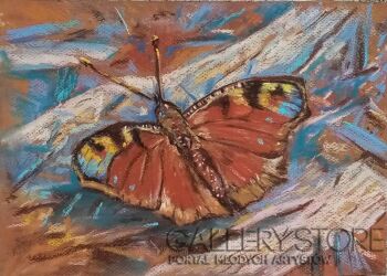 First35161 Last35161-"Krakowiak" - suchy pastel-Rysunek