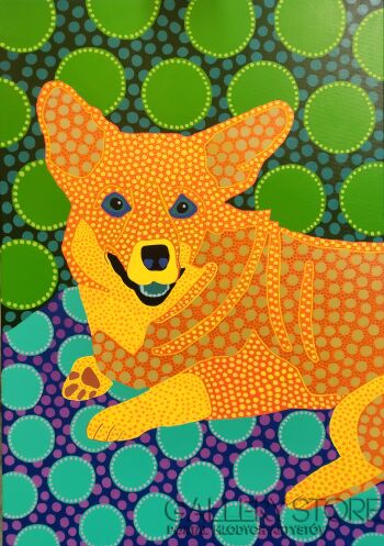 First28249 Last28249-Lord of the Corgi -Akryl