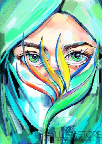 First30859 Last30859-Eyes-Plakaty