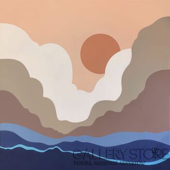 First28859 Last28859-Clouds-Akryl