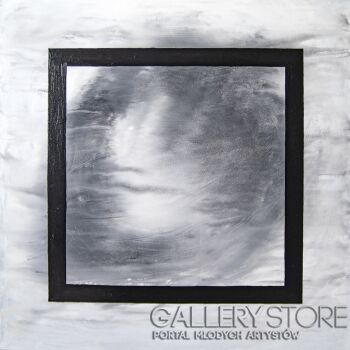 First32034 Last32034-BLACK & WHITE GEOMETRIC II -Akryl