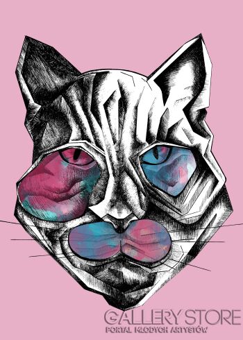 First27129 Last27129-kitty-Plakaty