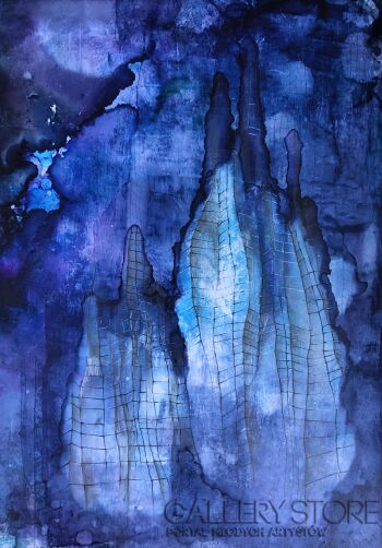 First34935 Last34935-And the mountains above me like the sky-Technika mieszana