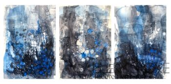 First34935 Last34935-Feeling blue-Technika mieszana