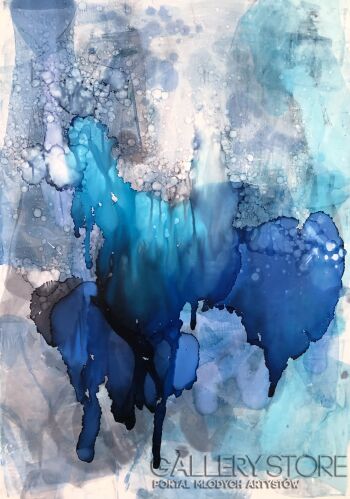 First34935 Last34935-Get high with blueness 1/3-Technika mieszana