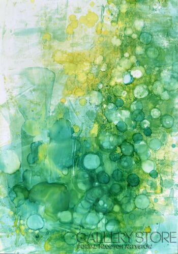 First34935 Last34935-Immerse yourself in the green 1-Technika mieszana