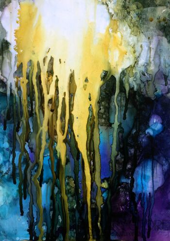 First34935 Last34935-Waterfall of thoughts-Technika mieszana