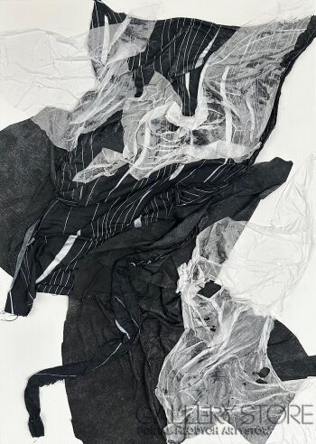 First34935 Last34935-Waves of revival black and white 1-Technika mieszana