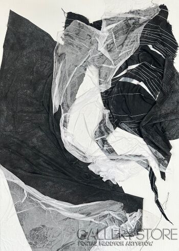 First34935 Last34935-Waves of revival black and white 2-Technika mieszana