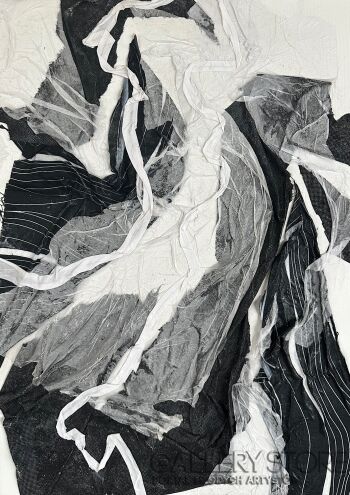 First34935 Last34935-Waves of revival black and white 4-Technika mieszana