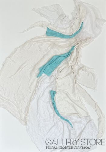 First34935 Last34935-Waves of revival turquoise 1-Technika mieszana