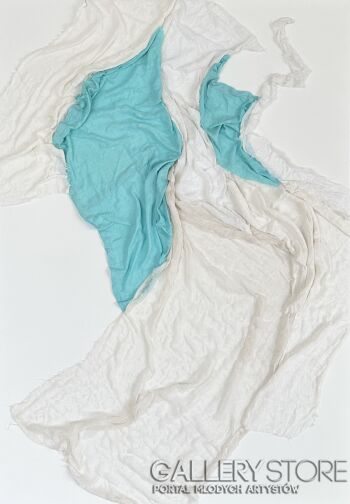 First34935 Last34935-Waves of revival turquoise 2-Technika mieszana